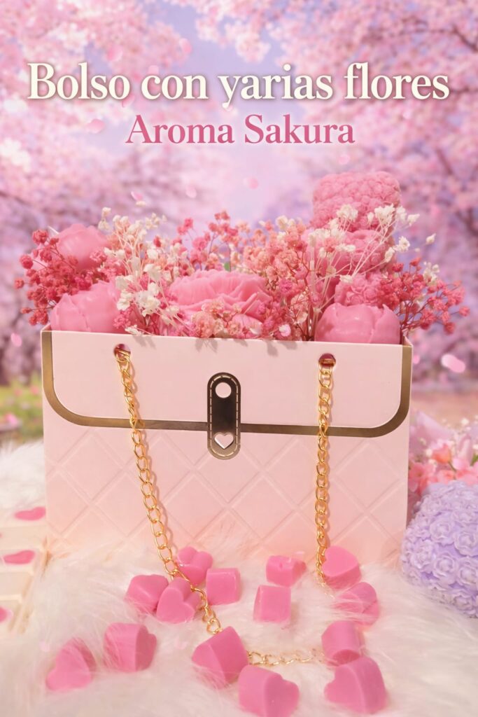 Bolso con flores